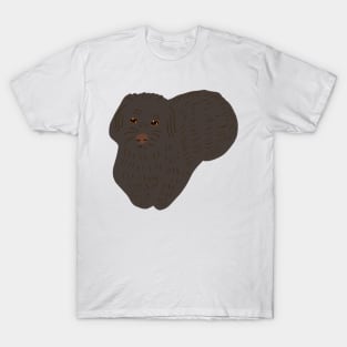 Fluffy Black Doggie T-Shirt